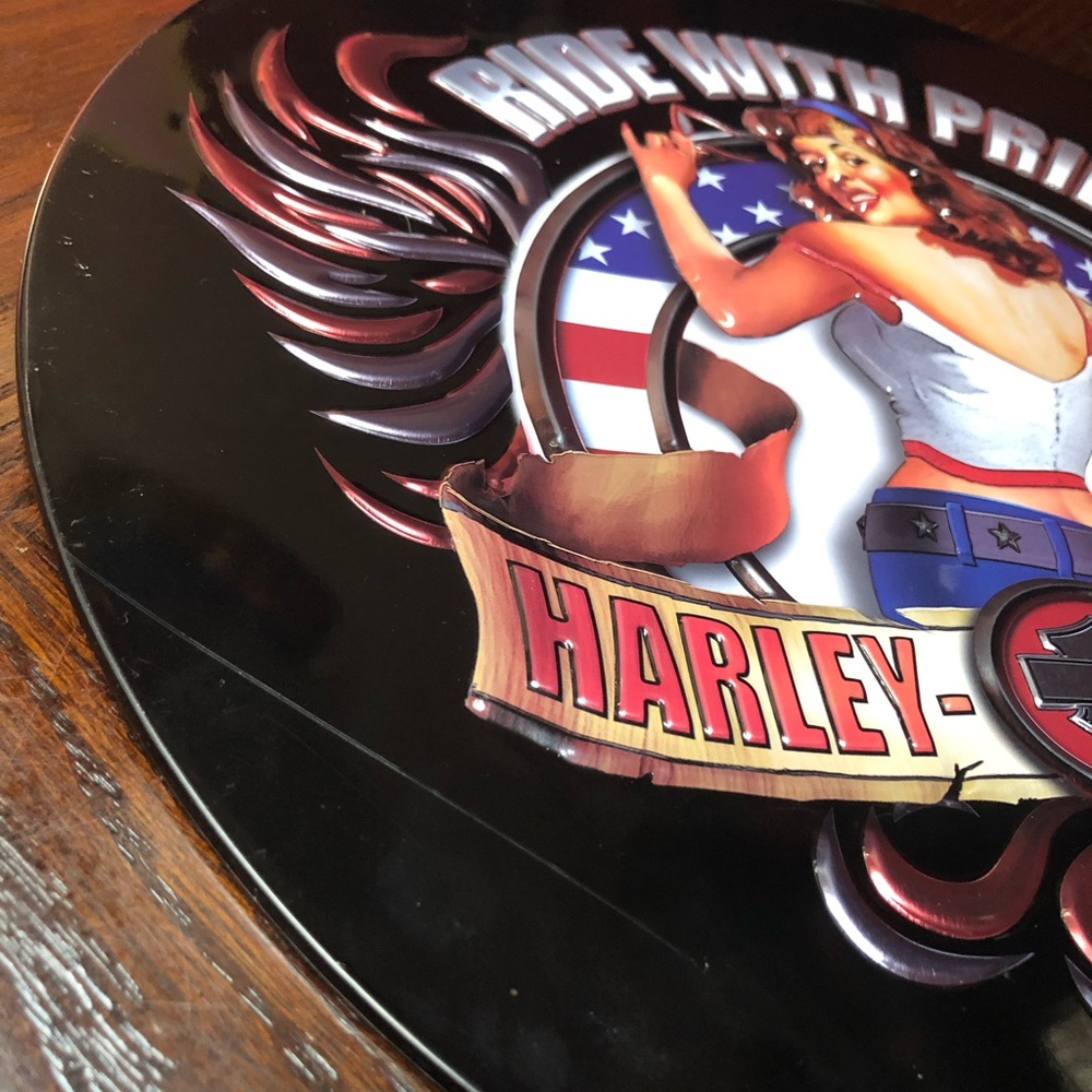 15inch Harley-Davidson Ride With Pride Wall Art - Picture 8 of 11